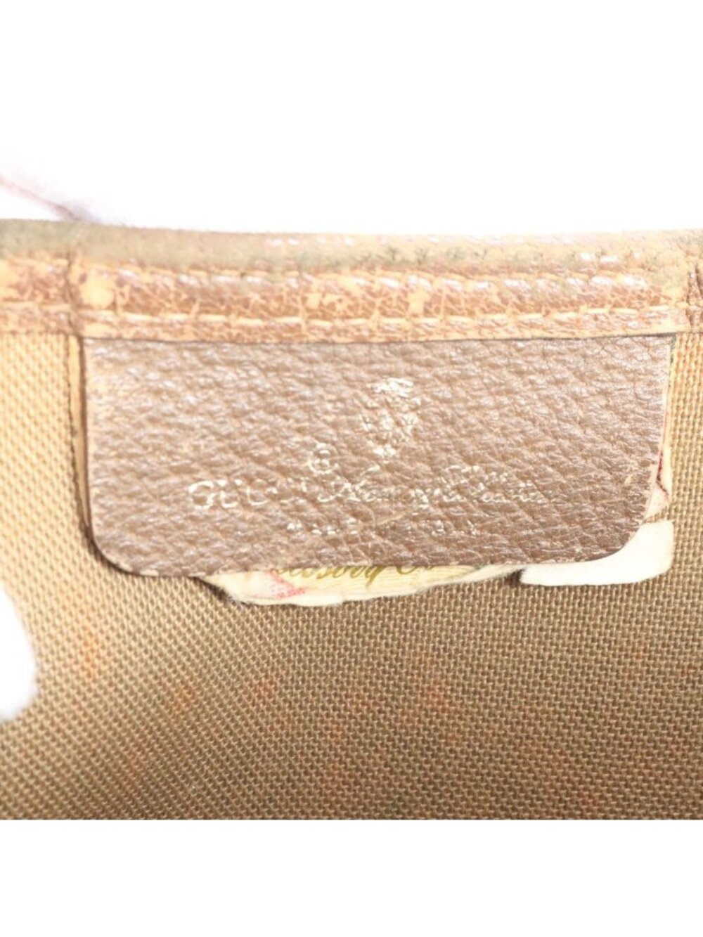 Gucci GG Supreme Sherry Line Leather Tote Shoulder Business Ebm - Picture 10 of 11